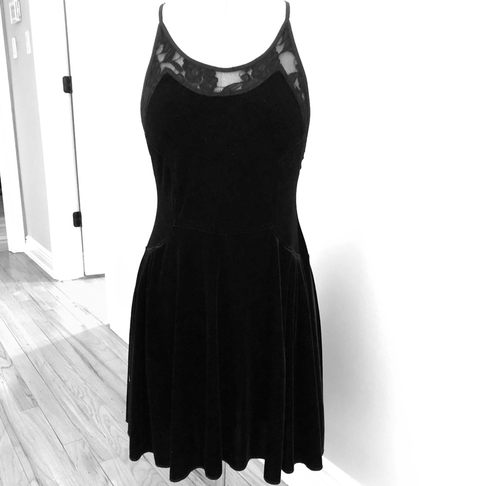 Free People Black Dress